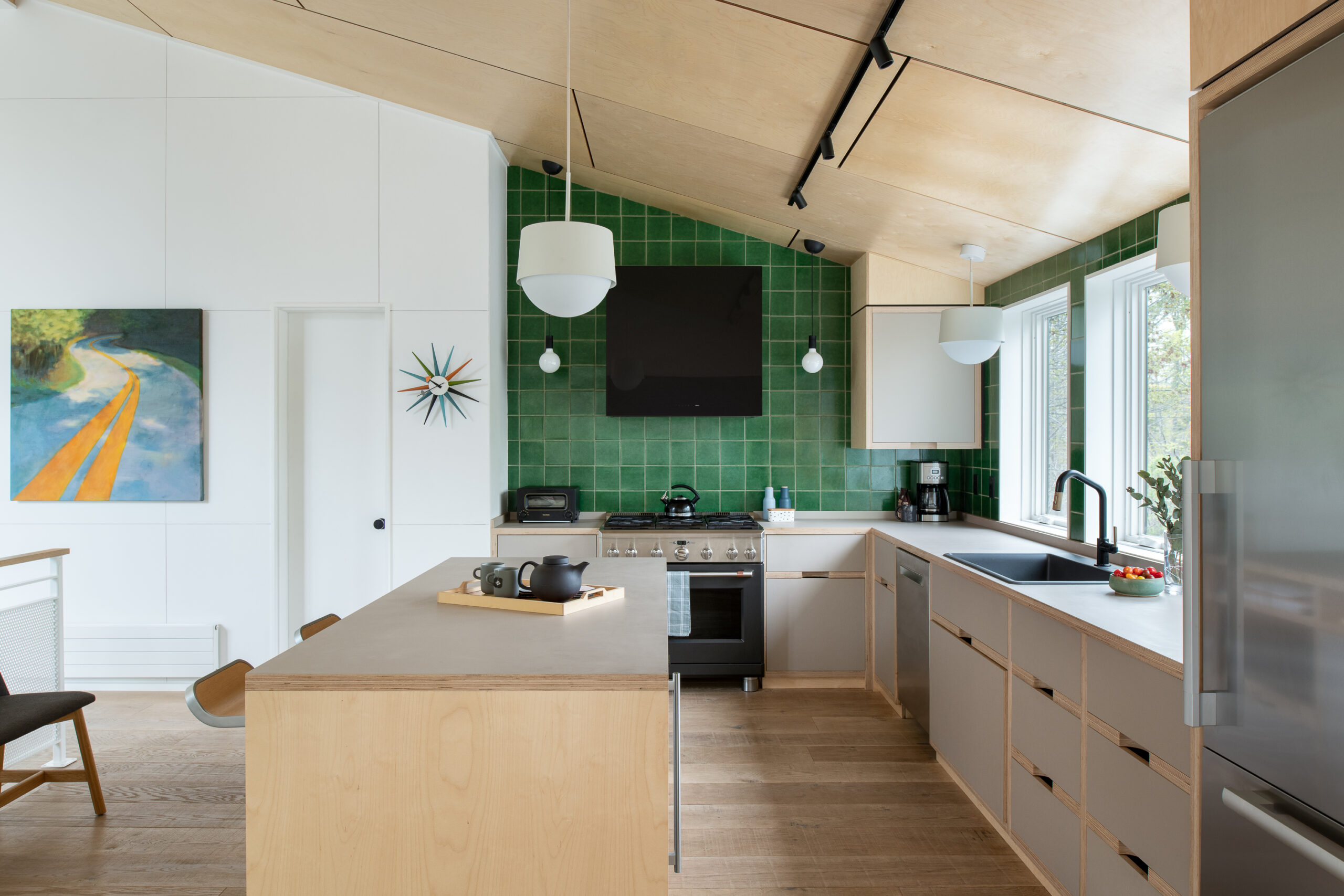 Maine Retreat: “The Garage”