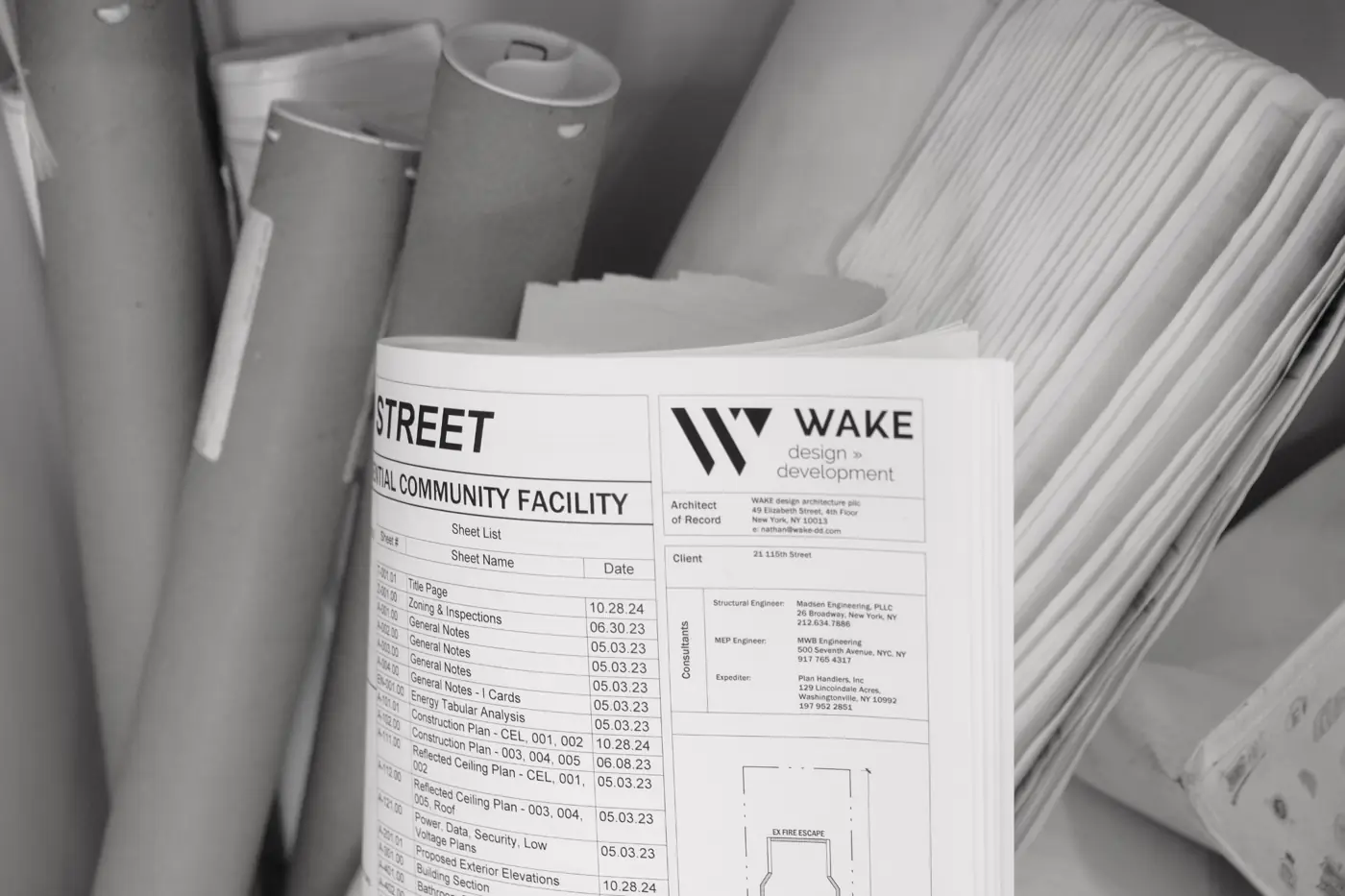 Filing for a construction permit in NYC