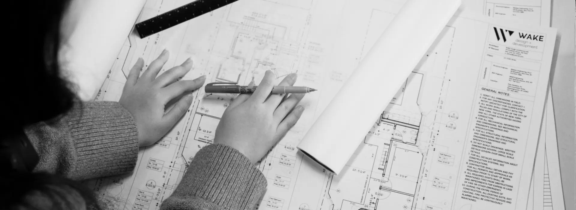 Architecture studio workspace